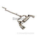 Sistema di gatto di scarico per la BMW 5 Serie G38